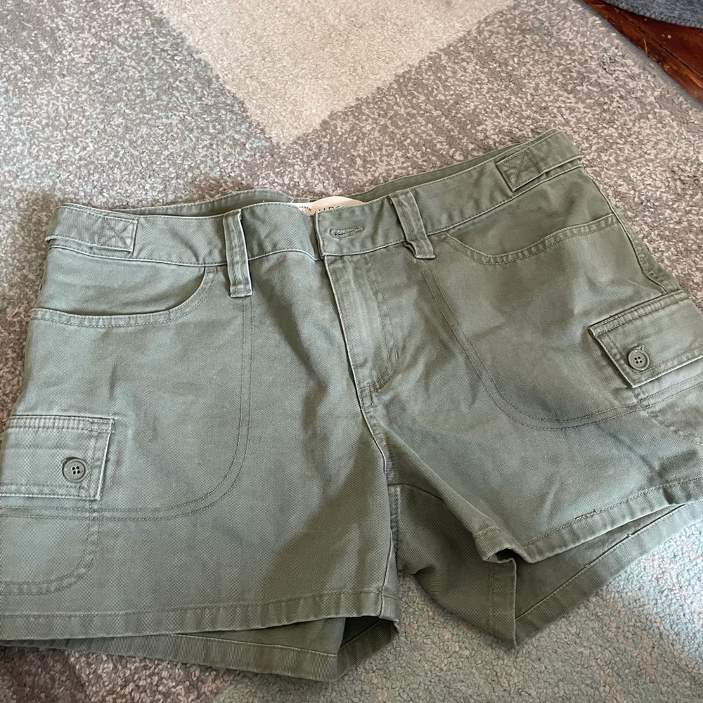 Green shorts